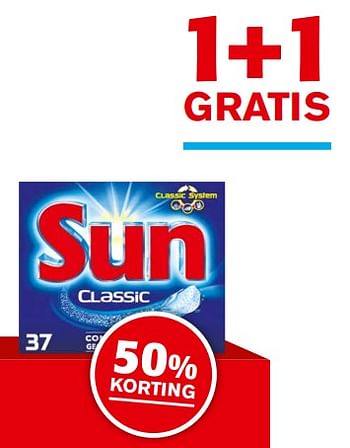 Aanbiedingen Sun classic - Sun - Geldig van 15/11/2017 tot 15/11/2017 bij Hoogvliet