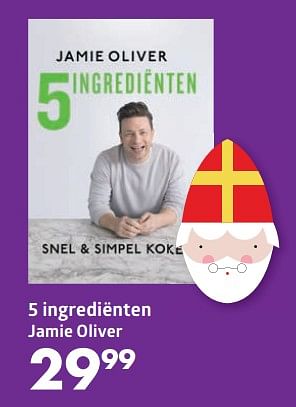 Aanbiedingen 5 ingrediënten jamie oliver - Huismerk-Bruna - Geldig van 13/11/2017 tot 05/12/2017 bij Bruna