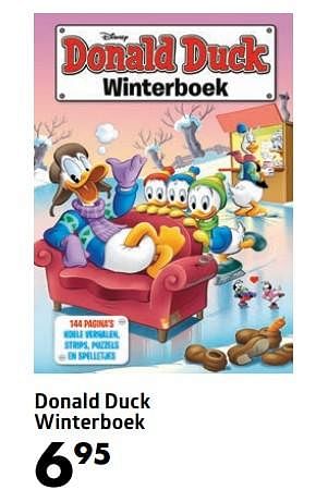 Aanbiedingen Donald duck winterboek - Disney - Geldig van 13/11/2017 tot 05/12/2017 bij Bruna