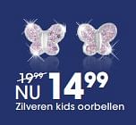 Aanbiedingen Zilveren kids oorbellen - Huismerk - Lucardi - Geldig van 13/11/2017 tot 05/12/2017 bij Lucardi