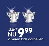 Aanbiedingen Zilveren kids oorbellen - Huismerk - Lucardi - Geldig van 13/11/2017 tot 05/12/2017 bij Lucardi