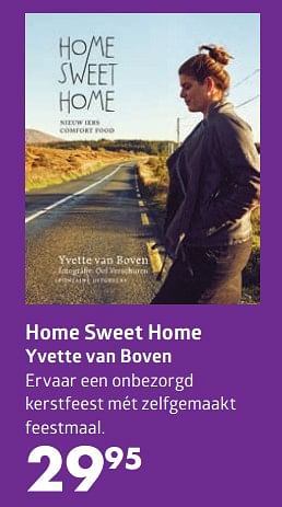 Aanbiedingen Home sweet home yvette van boven - Huismerk-Bruna - Geldig van 13/11/2017 tot 05/12/2017 bij Bruna