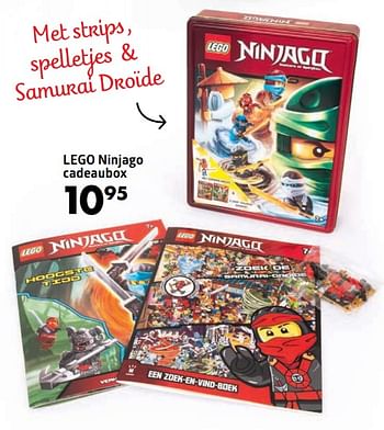 Aanbiedingen Lego ninjago cadeaubox - Huismerk-Bruna - Geldig van 13/11/2017 tot 05/12/2017 bij Bruna