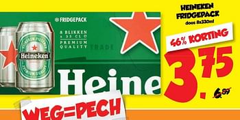 Aanbiedingen Heineken fridgepack - Heineken - Geldig van 20/11/2017 tot 26/11/2017 bij Coop