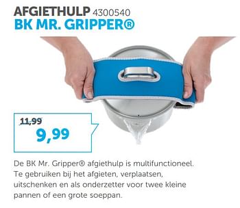 Aanbiedingen Bk mr. gripper - BK - Geldig van 10/11/2017 tot 22/11/2017 bij Marskramer