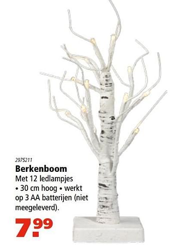 Aanbiedingen Berkenboom - Huismerk - Marskramer - Geldig van 16/11/2017 tot 06/12/2017 bij Marskramer