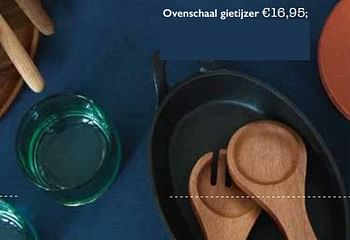 Aanbiedingen Ovenschaal gietijzer - Huismerk - Dille &amp; Kamille - Geldig van 01/11/2017 tot 31/03/2018 bij Dille & Kamille