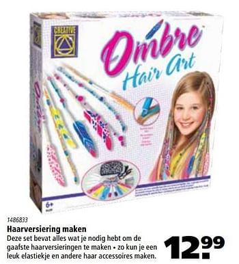 Aanbiedingen Haarversiering maken - Creative - Geldig van 16/11/2017 tot 06/12/2017 bij Marskramer