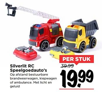 Aanbiedingen Silverlit rc speelgoedauto`s - Silverlit - Geldig van 19/11/2017 tot 25/11/2017 bij Vomar