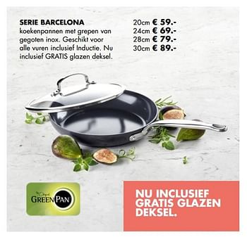 Aanbiedingen Serie barcelona - Greenpan - Geldig van 27/11/2017 tot 31/12/2017 bij Multi Bazar