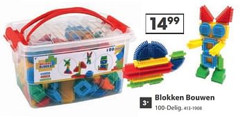 Aanbiedingen Blokken bouwen - Huismerk - Top1Toys - Geldig van 23/10/2017 tot 05/12/2017 bij Top1Toys