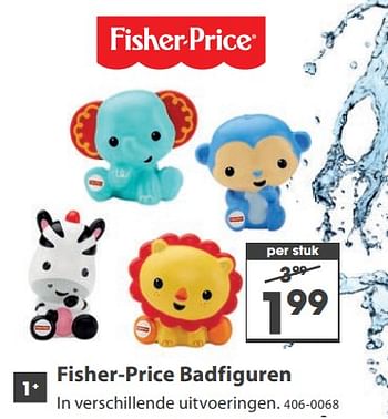 Aanbiedingen Fisher-price badfiguren - Fisher-Price - Geldig van 23/10/2017 tot 05/12/2017 bij Top1Toys