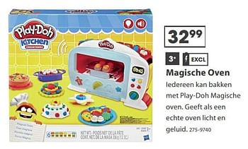 Aanbiedingen Magische oven - Play-Doh - Geldig van 23/10/2017 tot 05/12/2017 bij Top1Toys