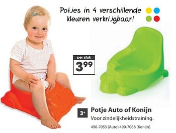 Aanbiedingen Potje auto of konijn - Huismerk - Top1Toys - Geldig van 23/10/2017 tot 05/12/2017 bij Top1Toys