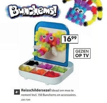 Aanbiedingen Reisschildersezel - Bunchems - Geldig van 23/10/2017 tot 05/12/2017 bij Top1Toys