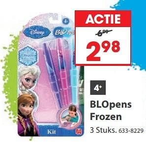 Aanbiedingen Blopens frozen - Blopens - Geldig van 23/10/2017 tot 05/12/2017 bij Top1Toys