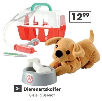 Aanbiedingen Dierenartskoffer - Huismerk - Top1Toys - Geldig van 23/10/2017 tot 05/12/2017 bij Top1Toys