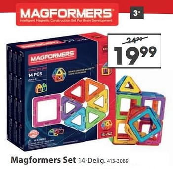 Aanbiedingen Magformers set - Magformers - Geldig van 23/10/2017 tot 05/12/2017 bij Top1Toys