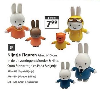 Aanbiedingen Nijntje figuren - Nijntje - Geldig van 23/10/2017 tot 05/12/2017 bij Top1Toys