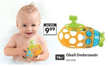 Aanbiedingen Oball onderzeeër - Oball - Geldig van 23/10/2017 tot 05/12/2017 bij Top1Toys