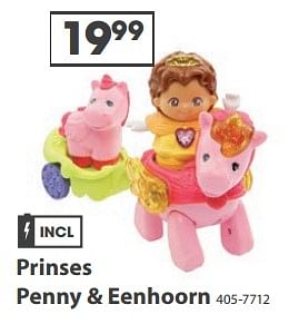 Aanbiedingen Prinses penny + eenhoorn - Vrolijke Vriendjes - Geldig van 23/10/2017 tot 05/12/2017 bij Top1Toys