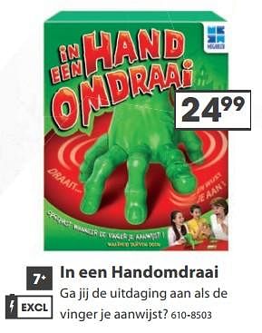 Aanbiedingen In een handomdraai - Megableu - Geldig van 23/10/2017 tot 05/12/2017 bij Top1Toys