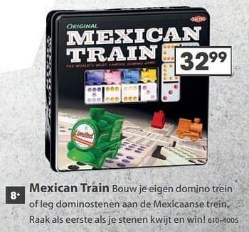 Aanbiedingen Mexican train - Tactic - Geldig van 23/10/2017 tot 05/12/2017 bij Top1Toys