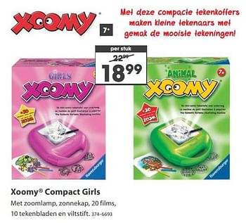 Aanbiedingen Xoomy compact girls - Ravensburger - Geldig van 23/10/2017 tot 05/12/2017 bij Top1Toys