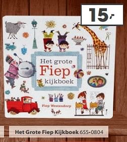 Aanbiedingen Het grote fiep kijkboek - Huismerk - Top1Toys - Geldig van 23/10/2017 tot 05/12/2017 bij Top1Toys