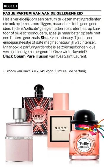 Aanbiedingen Bloom van gucci 30 ml eau de parfum - Gucci - Geldig van 13/11/2017 tot 30/11/2017 bij Ici Paris XL