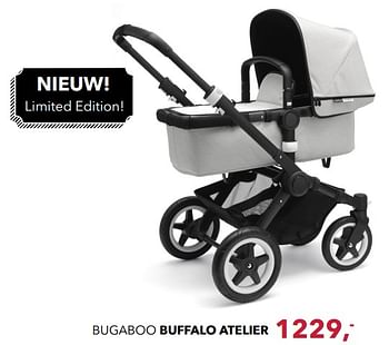Aanbiedingen Bugaboo buffalo atelier - Bugaboo - Geldig van 19/11/2017 tot 16/12/2017 bij Baby & Tiener Megastore
