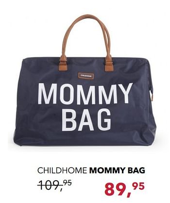 Aanbiedingen Childhome mommy bag - Childhome - Geldig van 19/11/2017 tot 16/12/2017 bij Baby & Tiener Megastore