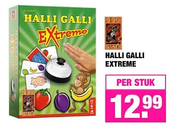 Aanbiedingen Halli galli extreme - 999games - Geldig van 20/11/2017 tot 26/11/2017 bij Big Bazar