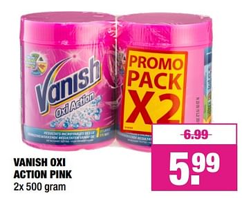 Aanbiedingen Vanish oxi action pink - Vanish - Geldig van 20/11/2017 tot 26/11/2017 bij Big Bazar