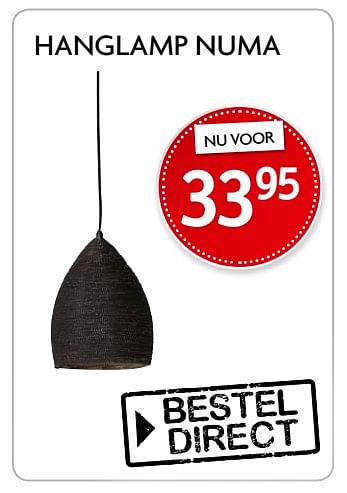 Aanbiedingen Hanglamp numa - Huismerk - Profijt Meubelen - Geldig van 17/11/2017 tot 24/11/2017 bij Profijt Meubel