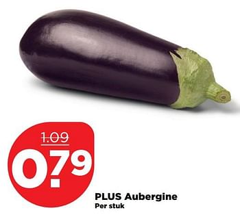 Aanbiedingen Plus aubergine - Huismerk - Plus - Geldig van 19/11/2017 tot 25/11/2017 bij Plus