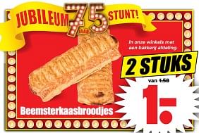 Aanbiedingen Beemsterkaasbroodjes - Huismerk - Dirk - Geldig van 19/11/2017 tot 25/11/2017 bij Lekker Doen