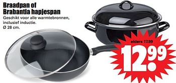 Aanbiedingen Braadpan of brabantia hapjespan - Brabantia - Geldig van 19/11/2017 tot 25/11/2017 bij Lekker Doen