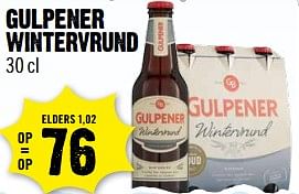 Aanbiedingen Gulpener wintervrund - Gulpener - Geldig van 20/11/2017 tot 25/11/2017 bij Dirk III