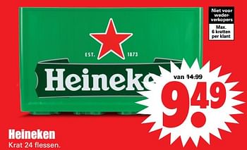 Aanbiedingen Heineken - Heineken - Geldig van 19/11/2017 tot 25/11/2017 bij Lekker Doen