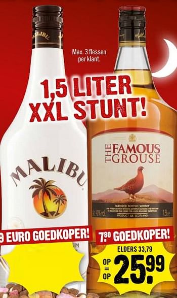 Aanbiedingen The famous grouse - The Famous Grouse - Geldig van 20/11/2017 tot 25/11/2017 bij Dirk III