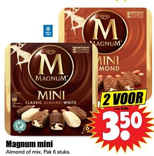 Aanbiedingen Magnum mini - Ola - Geldig van 19/11/2017 tot 25/11/2017 bij Lekker Doen