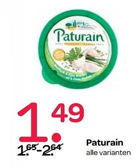 Aanbiedingen Paturain - Paturain - Geldig van 16/11/2017 tot 29/11/2017 bij Spar