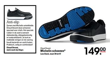 Aanbiedingen Chaud devant michelin schoenen - Chaud Devant - Geldig van 16/11/2017 tot 04/12/2017 bij Sligro