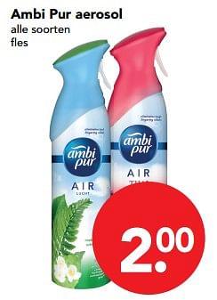 Aanbiedingen Ambi pur aerosol - Ambi Pur - Geldig van 19/11/2017 tot 25/11/2017 bij Deen Supermarkten