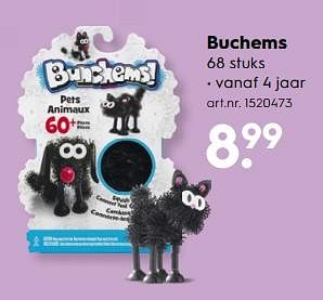 Aanbiedingen Bunchems - Bunchems - Geldig van 18/11/2017 tot 05/12/2017 bij Blokker