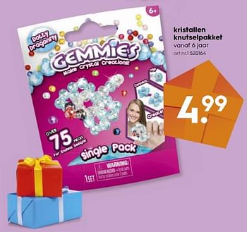Aanbiedingen Kristallen knutselpakket - Huismerk - Blokker - Geldig van 18/11/2017 tot 05/12/2017 bij Blokker