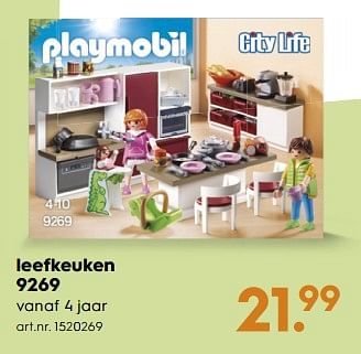 Aanbiedingen Leefkeuken - Playmobil - Geldig van 18/11/2017 tot 05/12/2017 bij Blokker