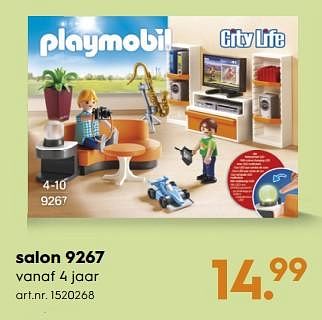 Aanbiedingen Salon - Playmobil - Geldig van 18/11/2017 tot 05/12/2017 bij Blokker