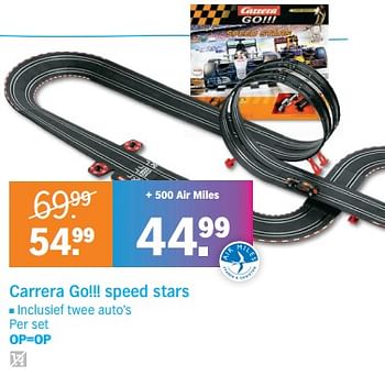 Aanbiedingen Carrera go!!! speed stars - Carrera - Geldig van 20/11/2017 tot 26/11/2017 bij Albert Heijn